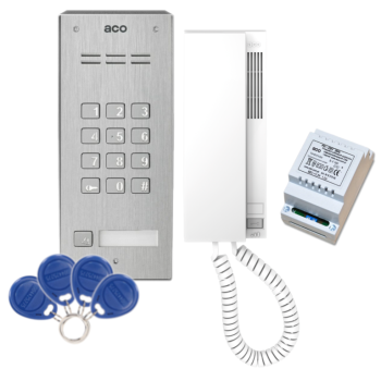 ACO FAM-P-1NPZSACC NT / INS-UP720B / TR DIN 1,2A / 4xARX